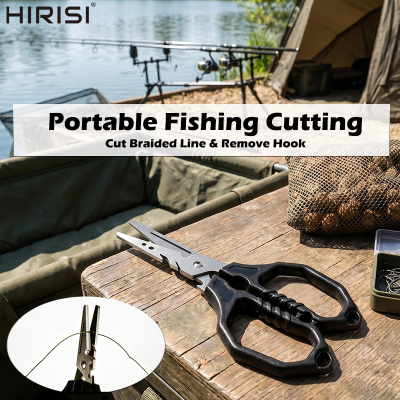 Fishing Equipment Price - Multifunctionele visschaar van roestvrij staal, lijnsnijder