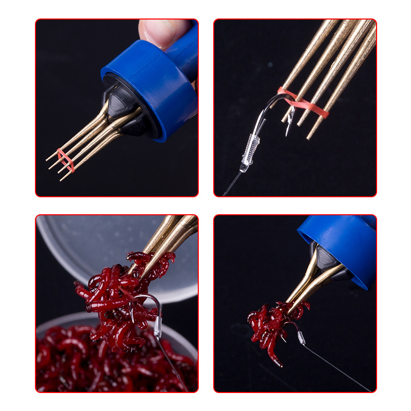 Rode Worm Clip Hangende Rode W - Ice Fishing Tip Up recensie en prijs